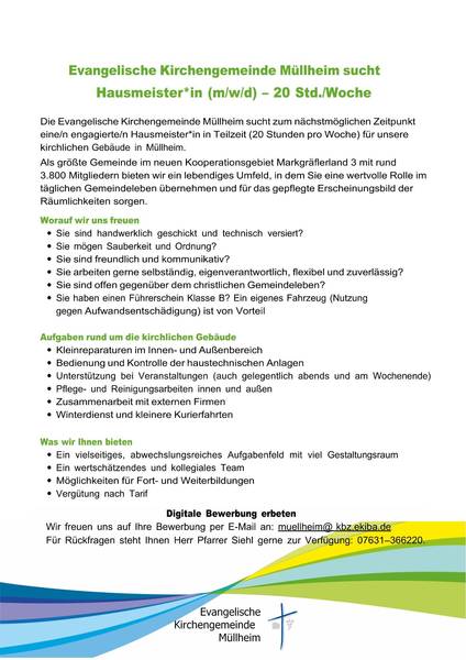 Quelle: Evangelische Kirchengemeinde Müllheim